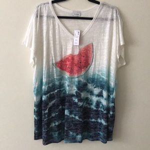 New!  Plus Size Avenue T-Shirt